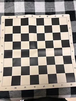 Basic Vinyl Chess Board (Black) • $5