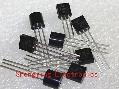 1000pcs 2n7000 To-92 Mosfet N-channel 60v 0.2a • $32.50