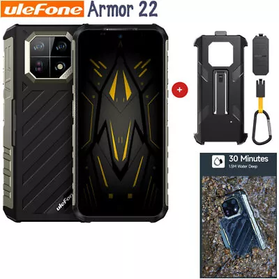 Ulefone Armor 22 4G LTE Rugged Phone Android 13 Mobile Outdoor Global Version • $437.55