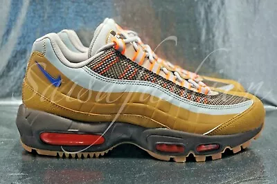 Nike Air Max 95 Utility Mens BQ5616-200 Ridgerock Moon Orange Shoes Size 7.5 • $99.98