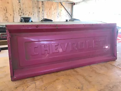 Vintage 50’s 54 55-59 60-66 67-72 73-87 Chevy Chevrolet Truck Stepside Tailgate • $599