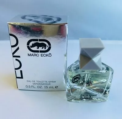 MARC ECKO Cologne 0.5 Oz 15 Ml EDT Eau De Toilette Spray For Men Travel Size NEW • $12.50