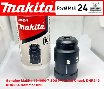 Genuine Makita 194080-7 SDS Plus Drill Chuck DHR243 DHR264 Hammer Drill • £45.95