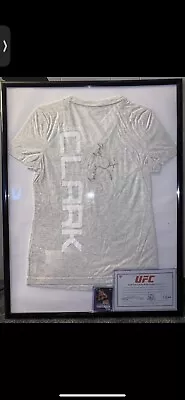 UFC Authentic Jessica Rose Clark Worn & Signed Walkout Shirt Vs. Paige Vanzant • £289.26