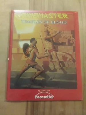 Timemaster RPG Temples Of Blood By Mark Acres Still In Shrink Wrap! • $14.99