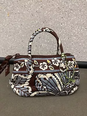 Vera Bradley Slate Blooms Caitlyn Am Zip Tote • $10