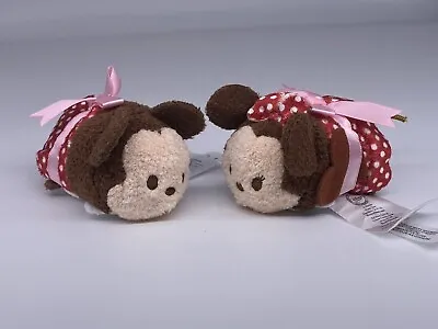 Disney Store Tsum Tsum Valentines Chocolate Set - Mickey And Minnie Mouse • £5