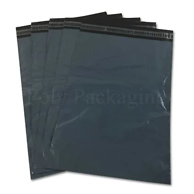 100 X GREY Mailing Bags 17 X24 (425x600mm) Royal Mail MEDIUM PARCEL Size A2 • £20.98