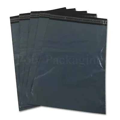 50 X GREY Mailing Bags 17 X24 (425x600mm) Royal Mail MEDIUM PARCEL Size A2 • £10.48