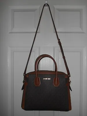 NWOT MICHAEL KORS Jet Set Travel Tote Bag Crossbody Brown • $79