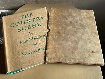 The Country Scene By John Masefield And Edward Seago Poems & Pictures 1937  • £175