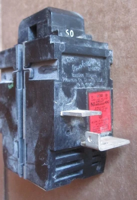 $13.95 • Buy Bulldog Pushmatic Circuit Breaker W260 60 Amp 2 Pole Guaranteed Free Shipping