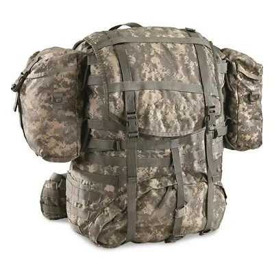 USGI MOLLE II Large Rucksack Complete With Sustainment Pouches  ACU • $54.99