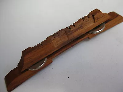 Vintage Kay Regal Monterrey Martin Mandolin Bridge Part For Project Upgrade • $25