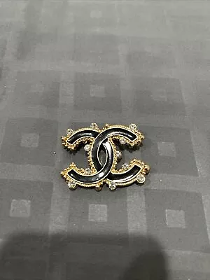 Authentic Chanel CC Brooch • $475