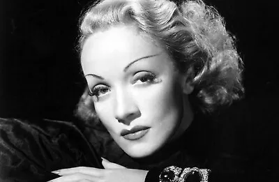 Singer Actress Marlene Dietrich Old Retro Publicity Photo 8  X 10  Reprint  • $12.50