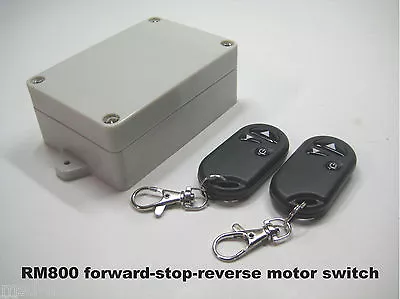 12V 30A Polarity Reversible Motor Remote Switch Set With On/of Or Momentary Mode • $33
