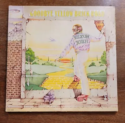 Elton John - Goodbye Yellow Brick Road VG+ Trifold MCA2-10003 • $12.50