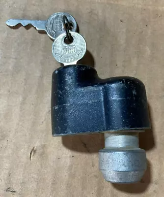 1942-1948 Ford Lincoln Mercury Spare Tire Lock And Keys Vintage. • $62.95