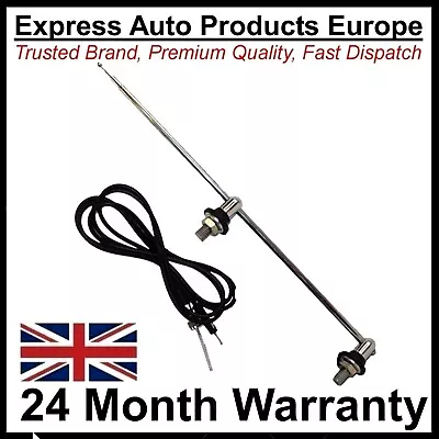 £22.29 • Buy Aerial Twin Mount Telescopic Chrome Classic Cars Vintage VW 111999900
