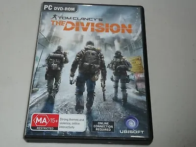 Tom Clancy's The Division  PC Game (2016) 5 DISKS LIKE NEW • $12