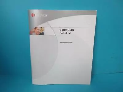 ADP Kronos Series 4000 Timeclock Terminal Installation Guide User Manual • $16.99