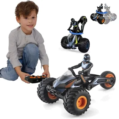 Kids 4WD 2.4G 360 Flips Off-road RC Vehicle Remote Control Stunt Car Toy Gifts • £17.99