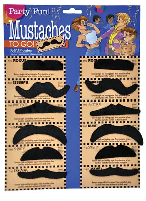 Mustaches - Card Of 12 • $37.99