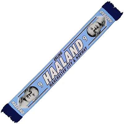 Manchester City Scarf Haaland HD Gift Souvenir • £11.99