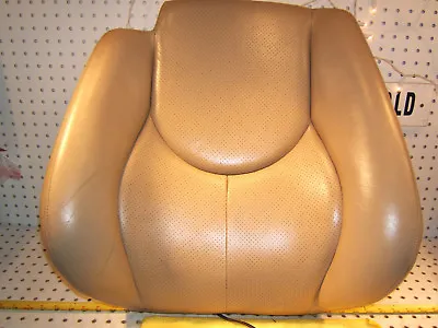 Mercedes 96-98 R129 SL500 Front R Seat Leather Champagne Back 1 Cover/ HeatTy 2 • $325