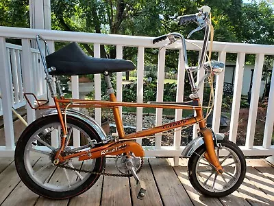 RALEIGH CHOPPER TOMAHAWK Redline Mags 3 Speed 16  Mini Muscle Bike Survivor 1969 • $1699.99