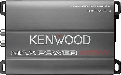 Kenwood - 400W Class D Bridgeable Multichannel Amplifier With Variable Crosso... • $135.99