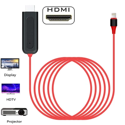 $11.65 • Buy For IPhone To HDMI Digital TV Adapter Cable For IPhone 14 13 12 11 Pro XS IPad