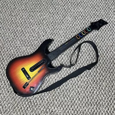 $28.99 • Buy Red Octane Xbox 360 Guitar Hero Wireless Sunburst Controller 95457.805 FOR PARTS