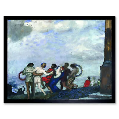 Von Stuck The Dance Painting Wall Art Print Framed 12x16 • £26.99