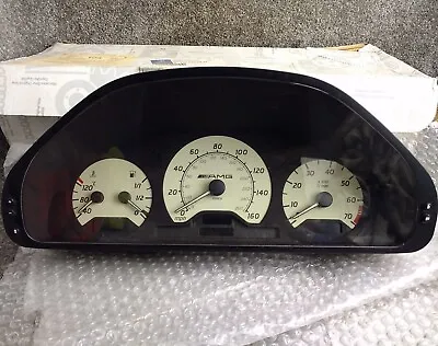 NEW Mercedes W202 C43 AMG Instrument Cluster Speedo Speedometer NOS 2025408848 • $435.43