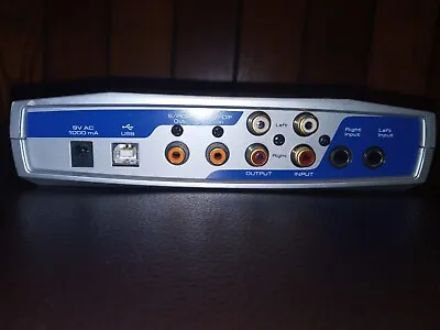 M-Audio Audiophile USB 4 Input / 4 Output USB Audio Interface MIDI I/O  • $30