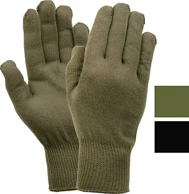 Rothco Polypropylene Military Glove Liners Thin Lightweight Gloves USA Made • $11.99