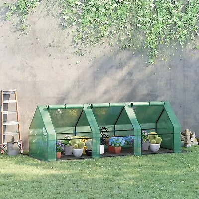 9'x3'x3' Greenhouse Gardening Flower Plants Yard Mini Hot Green House Tunnel • $49.99