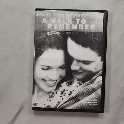 A Walk To Remember (DVD) Shane West Mandy Moore • $6.80