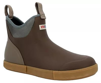 Xtratuf Men's 6 Inch Ankle Deck Boot - Vintage Brown • $89