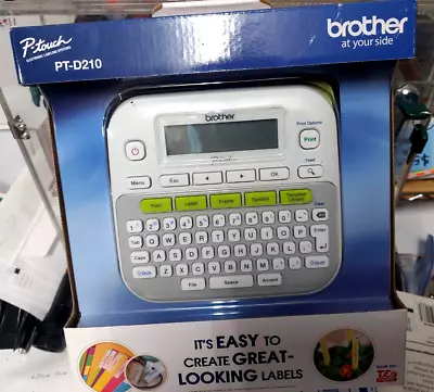 Brother PT-D210 Easy Compact Label Maker Brand New & Sealed • $32.95