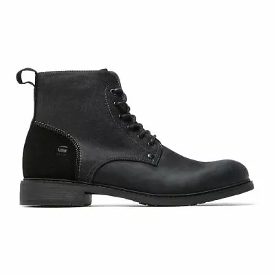 G-Star Warth Mid Men's Leather Denim Lace Up Boots  Men's Fashion Boots Size 13 • $142.95