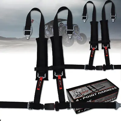 Polaris RZR 1000 Turbo XP 4 Point Harness Black (Pair) • $109.99