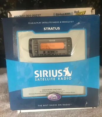$29.02 • Buy Sirius Stratus Plug And Play Radio With Optional RV/Truck 10  Tram Antenna