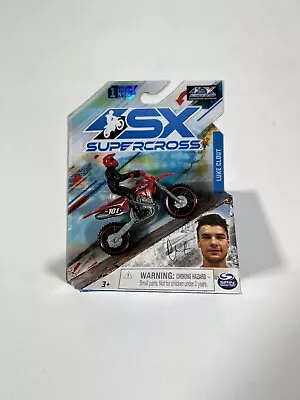 SX Supercross Luke Clout 1:24 Scale Die-Cast Motorcycle SX Supercross #101 • $12