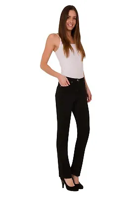 £24.99 • Buy Ex M&S Women Ladies Per Una Embellished Jeans Straight Leg Sparkle Trousers UK