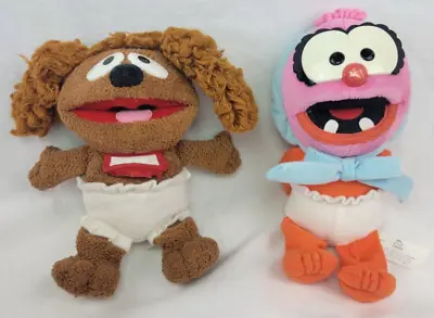 VTG 'The Muppets' Baby Animal & Baby Rowlf Plush Toys Set Of 2 Toy Play RARE • $34.99