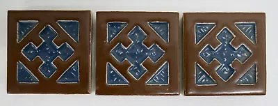 Vintage 3-Tile Set By Mosaic Tile Co.  • $120