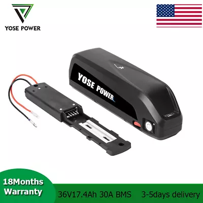 48V 36V 17.4AH Hailong Battery Electric Bike Battery 48V Ebike Lithium Battery • $229.99